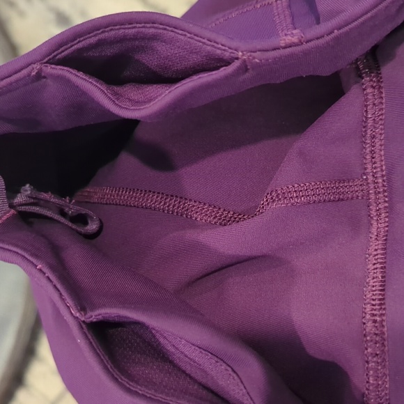 Lululemon Pace Rival Crop (22") Darkest Magenta - Picture 9 of 15